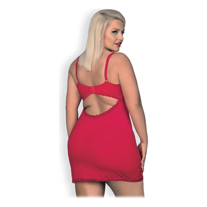 Babydoll & Stringtrosa Jolierose Obsessive Röd