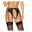 Upphängning Obsessive  Pearlove Garter Svart