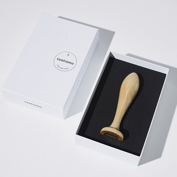 Analplugg Birch Small Teatiamo Brun (15 Cm)