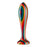 Analplugg Rainbow Northern Light Small Teatiamo Multicolour (15 Cm)