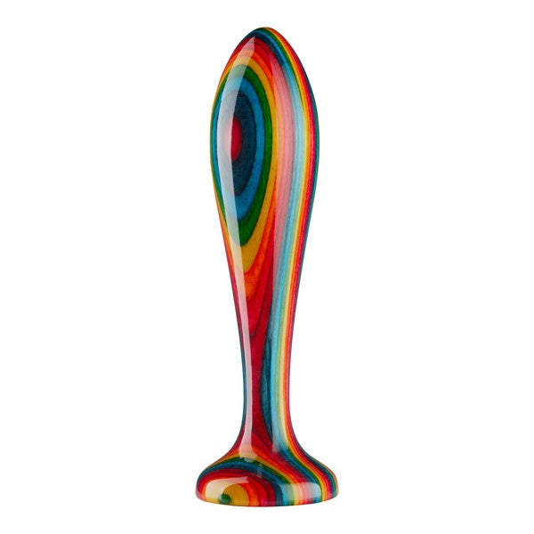 Analplugg Rainbow Northern Light Small Teatiamo Multicolour (15 Cm)