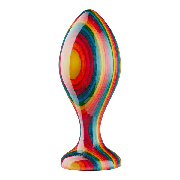 Analplugg Rainbow Northern Light Large Teatiamo Multicolour (12 Cm)