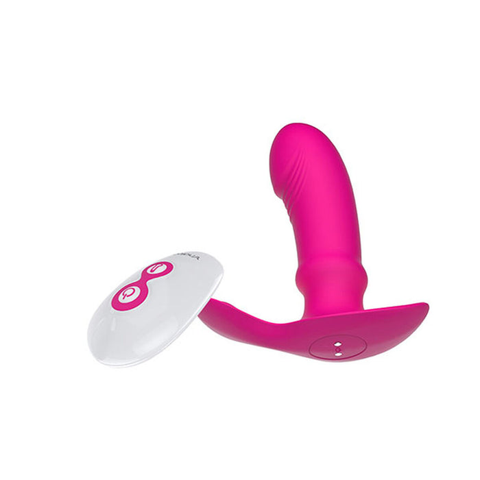 Vibrerande anal prostatamassör Nalone Marley  Rosa