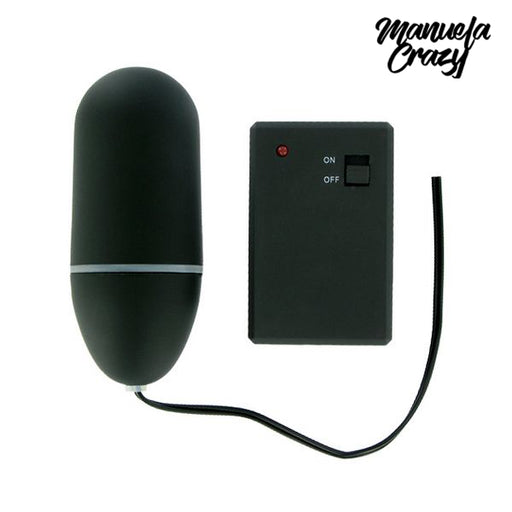 Fjärrstyrd Äggvibrator Svart Manuela Crazy E21204