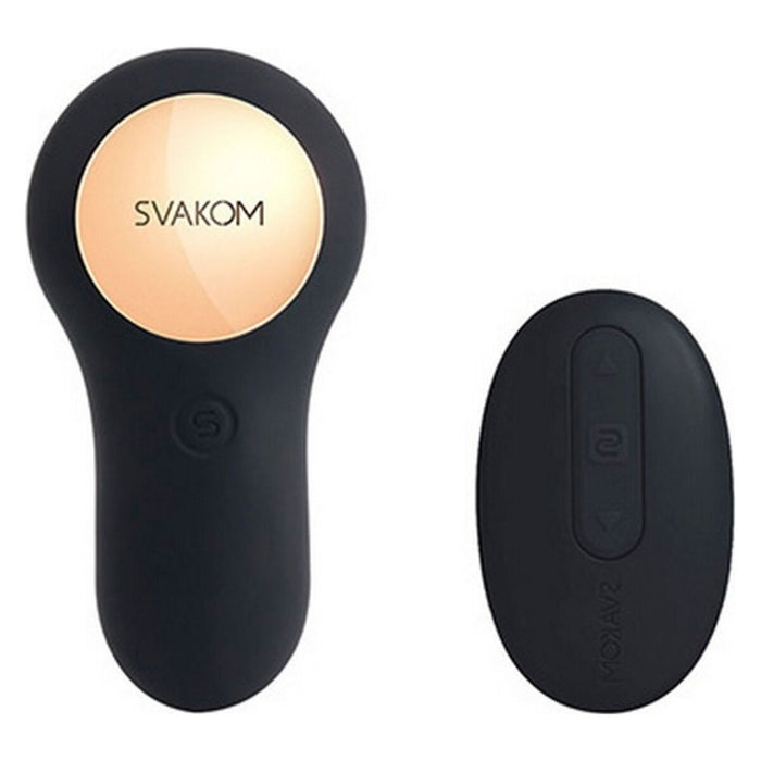 Vick Powerful Plug Silikon Noir Prostatastimulator Svakom