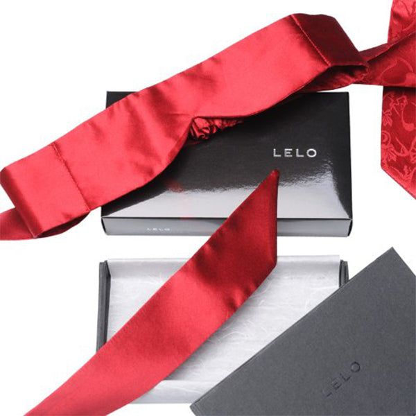 Intima Silkesögonbindel Red Lelo XELO1340