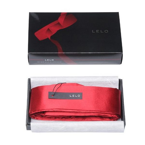 Intima Silkesögonbindel Red Lelo XELO1340