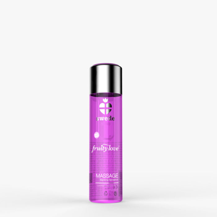 Massagelotion Fruity Love Massage Sweet Raspberry Rhubarb Swede (60 ml)