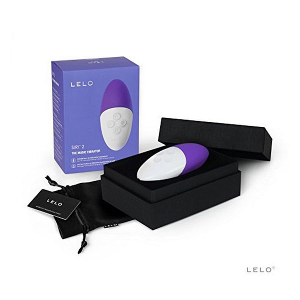 Musikvibrator Siri 2, mörklila Lelo 1602