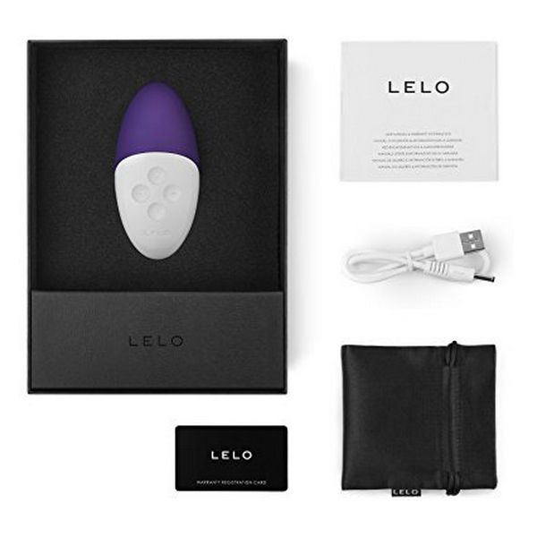 Musikvibrator Siri 2, mörklila Lelo 1602
