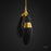 Tiani 3 24K Gold Obsidian Svart Lelo L3101