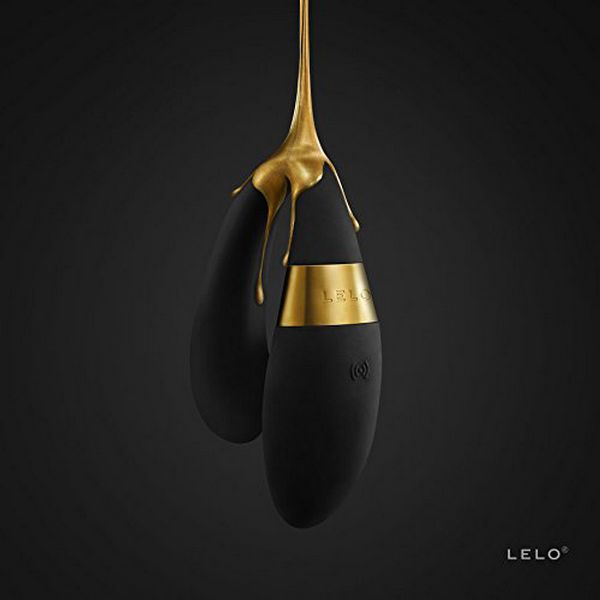 Tiani 3 24K Gold Obsidian Svart Lelo L3101