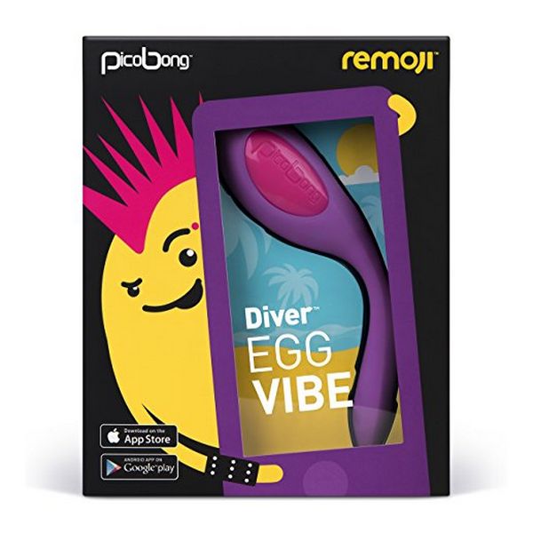 Remoji Diver Vibrerande Ägg Lila PicoBong 3651