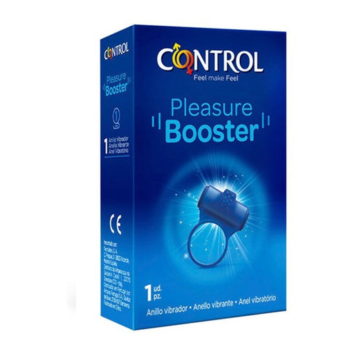 Penisring Pleasure Booster Control Blå