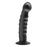 Dildo S Pleasures Bumpy Svart Silikon