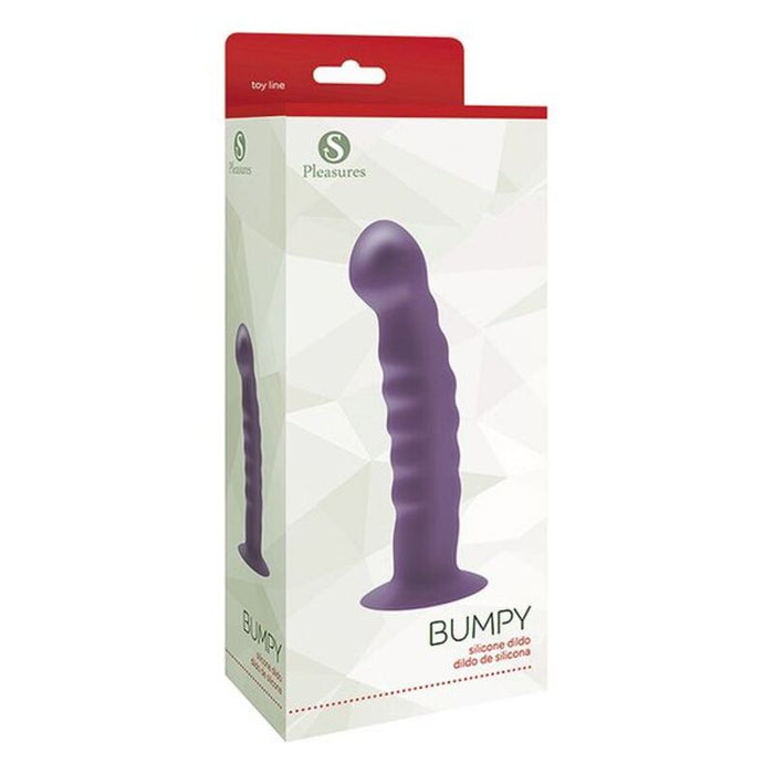 Dildo S Pleasures Bumpy Silikon Violett