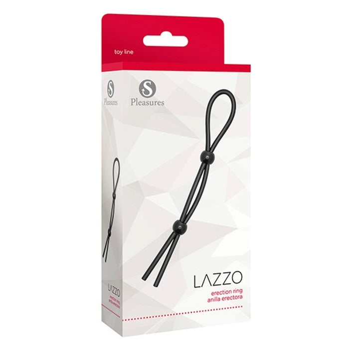 Penisring S Pleasures Lazzo Svart