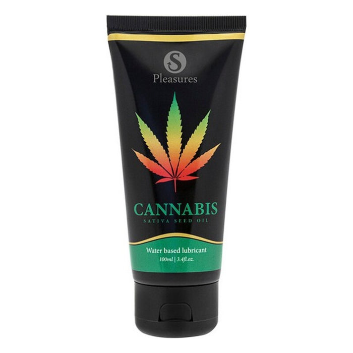 Vattenbaserat glidmedel S Pleasures Cannabis (100 ml)