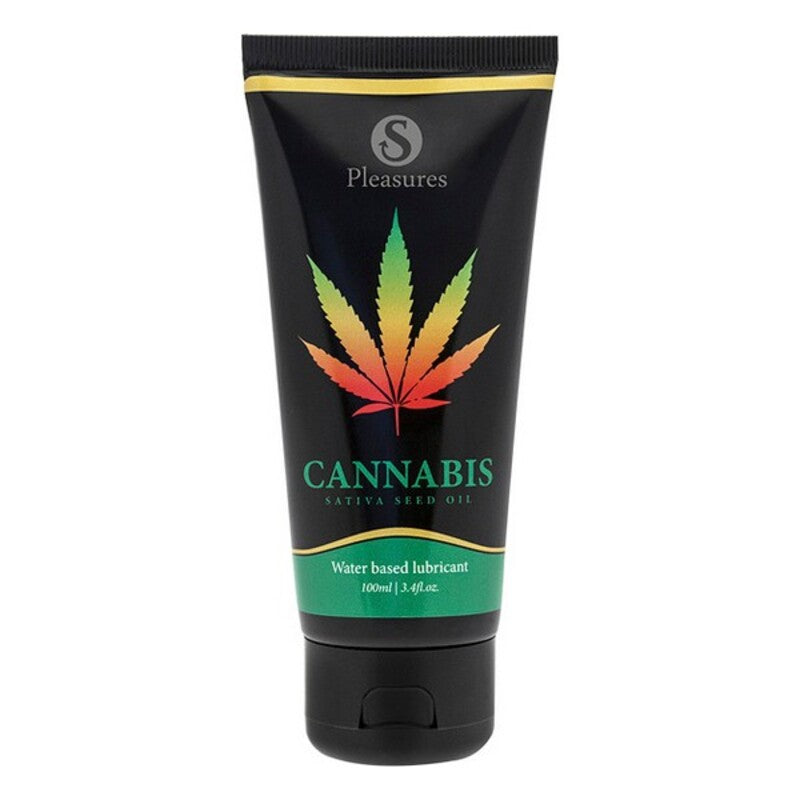 Vattenbaserat glidmedel S Pleasures Cannabis (100 ml)