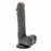Dildo S Pleasures Don Jon Svart Silikon (20 cm)