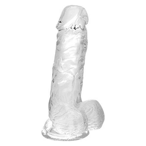 Dildo S Pleasures Transparent (Ø 3,5 cm)