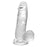 Dildo S Pleasures Transparent (Ø 3,5 cm)
