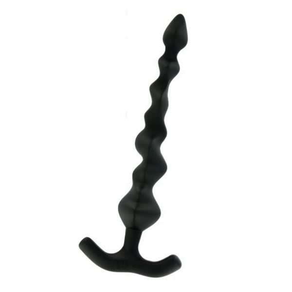 Giletti Analpärlor Svart ManzzzToys E21301