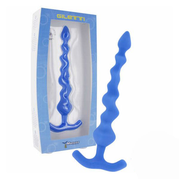 Giletti Analpärlor Blå ManzzzToys E21302