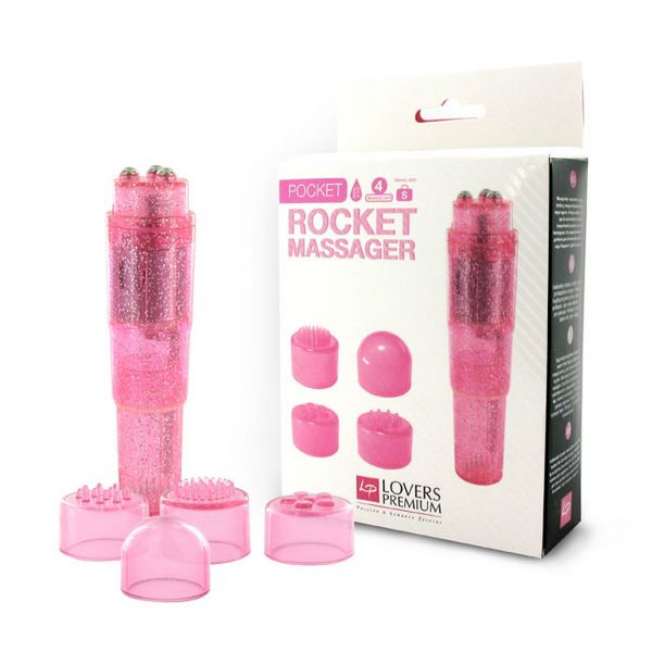 Pocket Rocket Massör Lila LoversPremium E22033