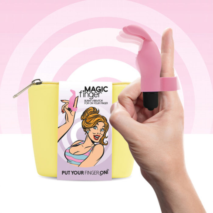 Vibrator Magic Finger FeelzToys Rosa