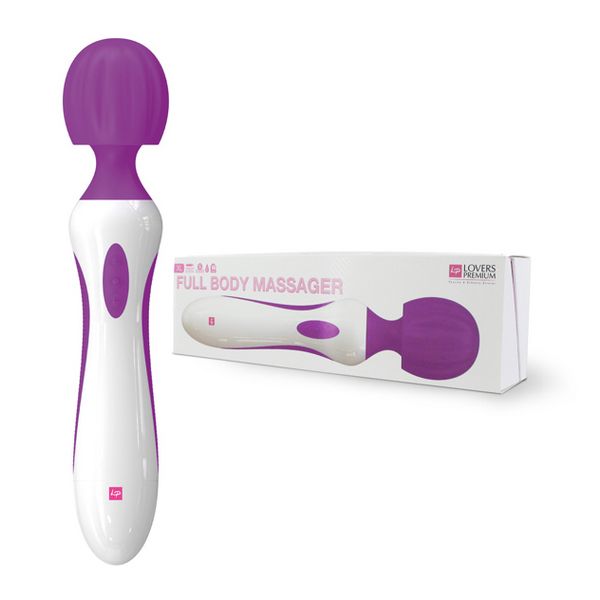 XL Full Body Massör Lila LoversPremium AR071-V Purpur