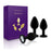 RS - Soaré - Anusproppar, set (3 st. x svarta) Rianne S 71926