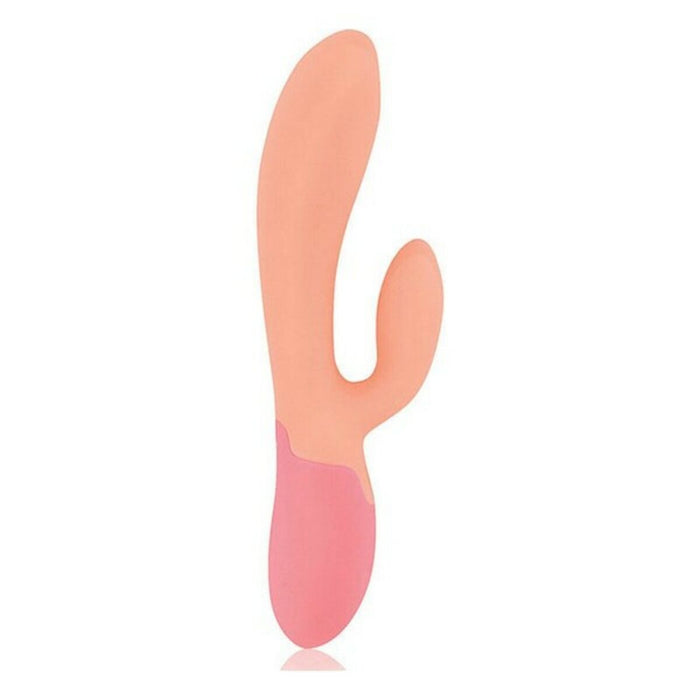 Dubbelvibrator Dual Stimulation Vibe Rianne S Essentials Xena Rabbit Orange Korall