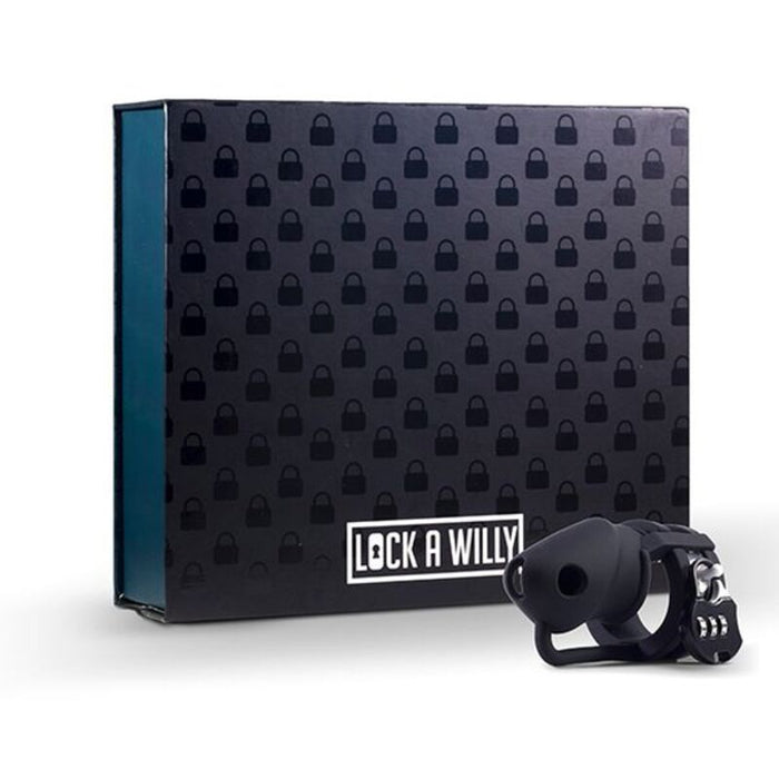 Penisbur i silikon, svart Lock-a-Willy 72800