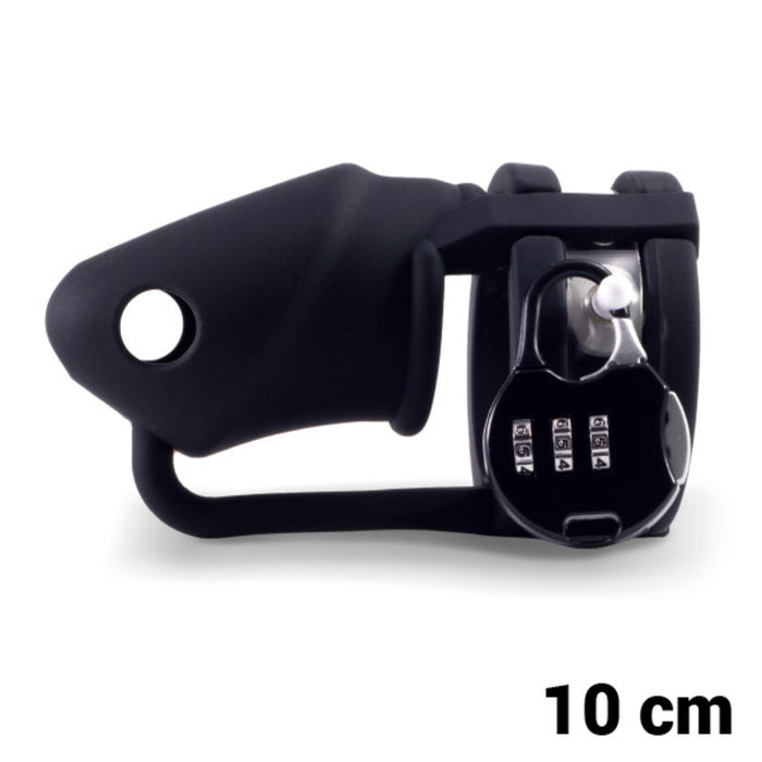 Penisbur i silikon, svart Lock-a-Willy 72800