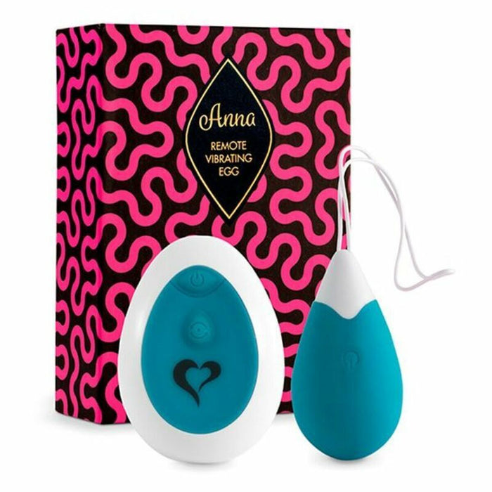 Anna Vibrating Egg Remote Deep Green FeelzToys 72930