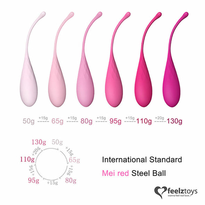 Bäckenbottentränare FemmeFit Pelvic FeelzToys (6 pcs)