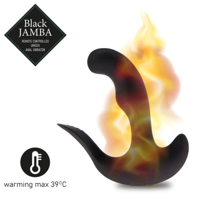 Cassini Anal Vibrator Svart Jamba FeelzToys