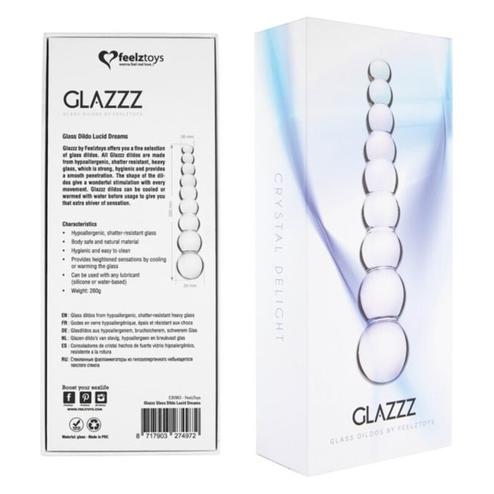Dildo FeelzToys Glazz Glass Crystal Delight