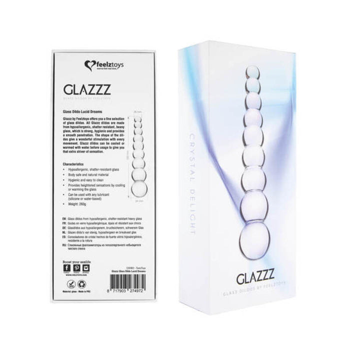 Dildo FeelzToys Glazz Glass Crystal Delight