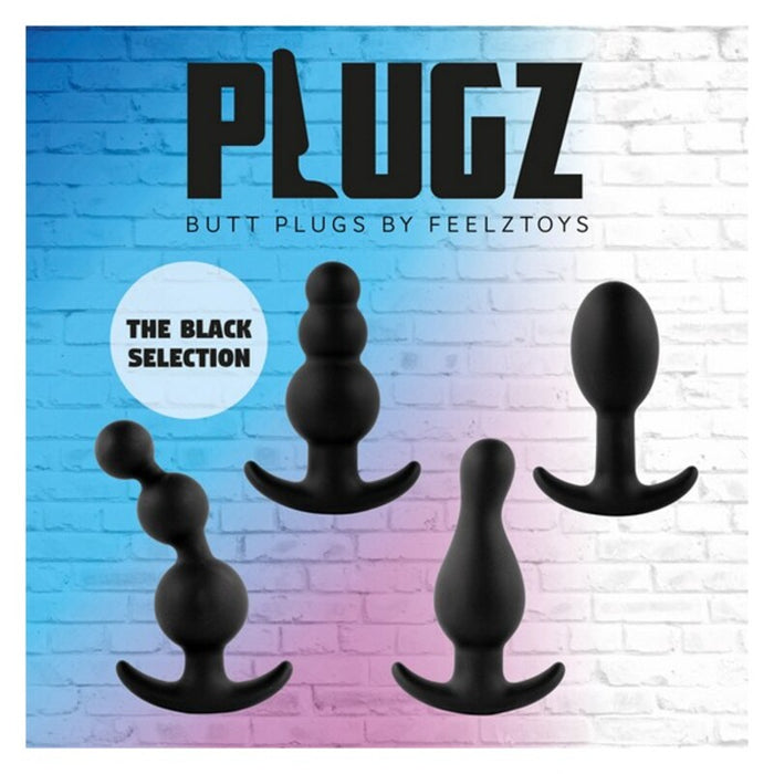 Analplugg FeelzToys Black Nr. 2