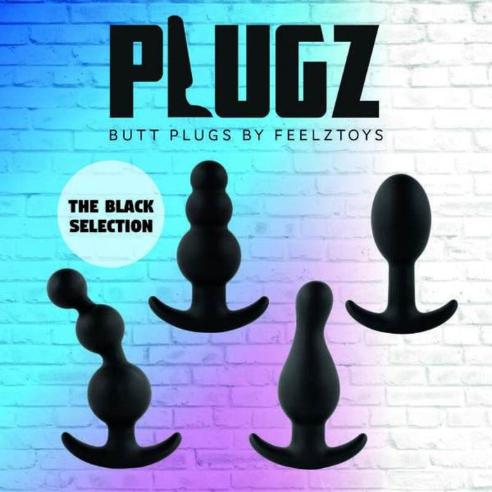 Analplugg FeelzToys Black Nr. 3