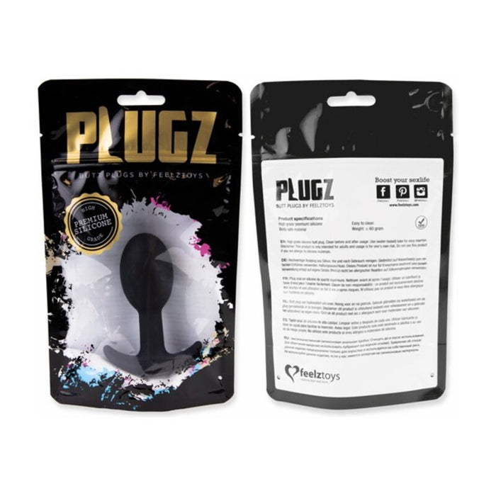 Analplugg FeelzToys Black Nr. 3