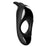 Penisring FeelzToys Zeus Dual Vibe Black Vibration