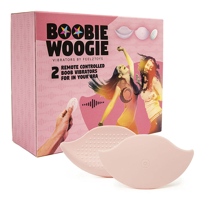 Fjärrkontroll FeelzToys Boobie Woogie Bröst (2 pcs)