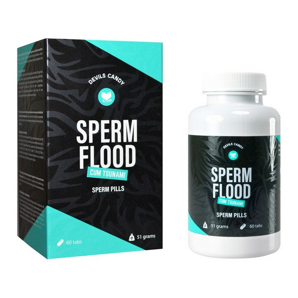 Tabletter för förbättrad spermiekvalitet Sperm Flood Devils Candy