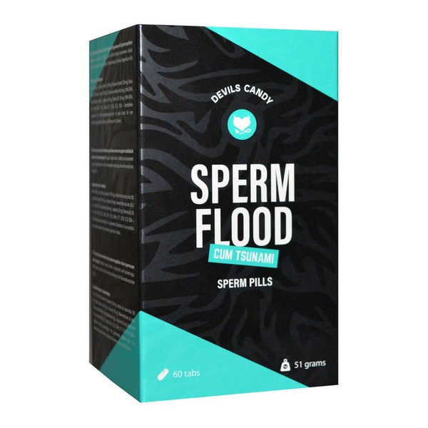 Tabletter för förbättrad spermiekvalitet Sperm Flood Devils Candy