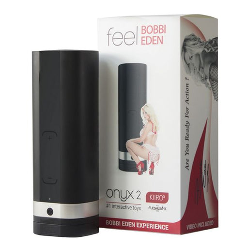 Masturberingsapparat Onyx 2 Teledildonic – Bobbi Eden Kiiroo 2261