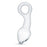 Analplugg Glas Transparent (Ø 2,2 cm)