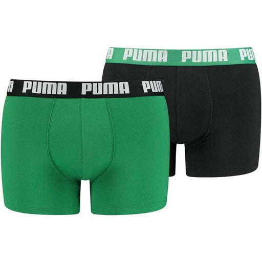 Boxershorts, Herr Puma 521015001-035 Grön (2 uds)